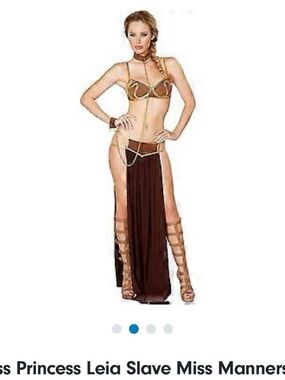 2/60$🔥Princesse lea star wars costume